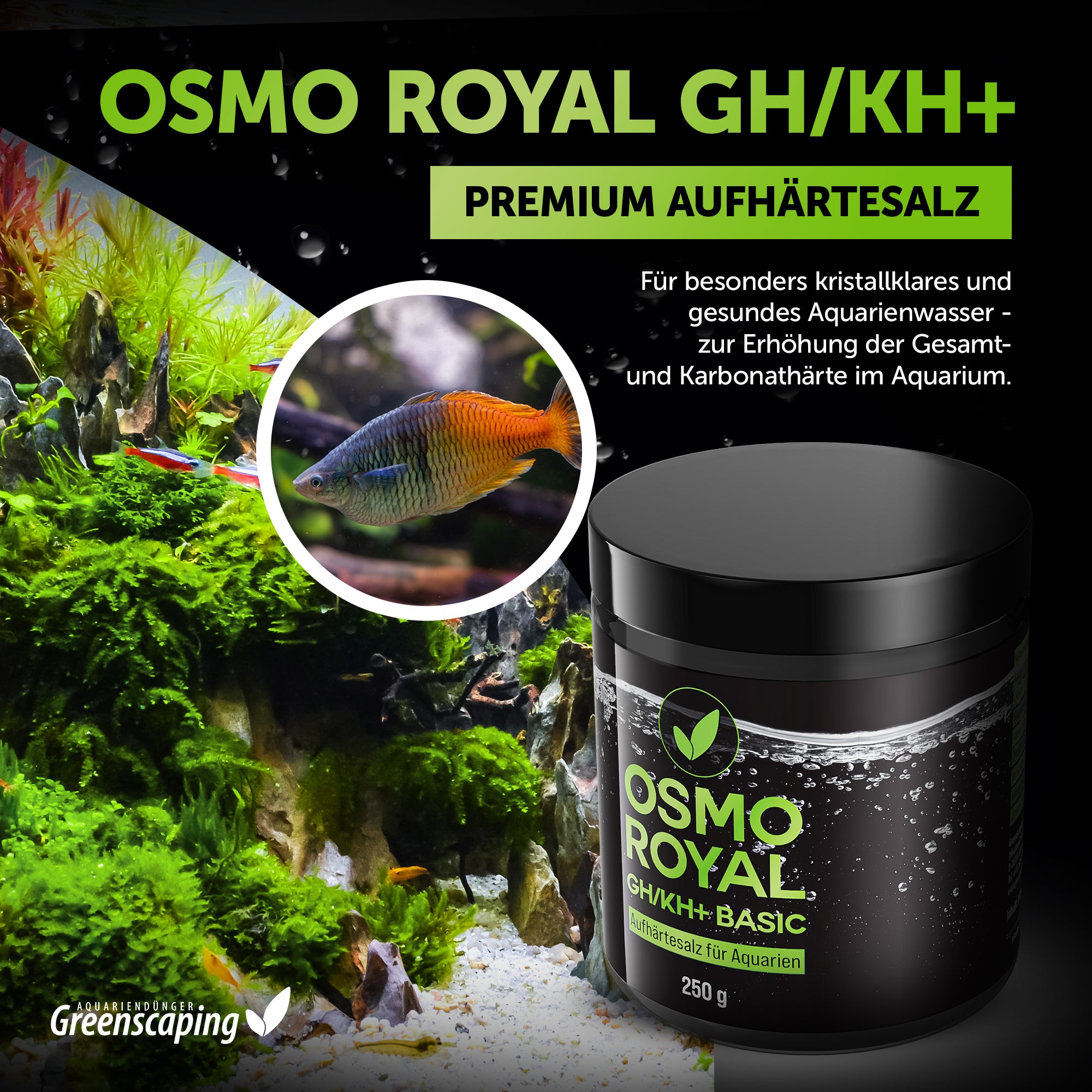 Osmo Royal GH/KH+ Basic – Für neutrales Wasser